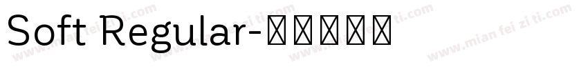 Soft Regular字体转换